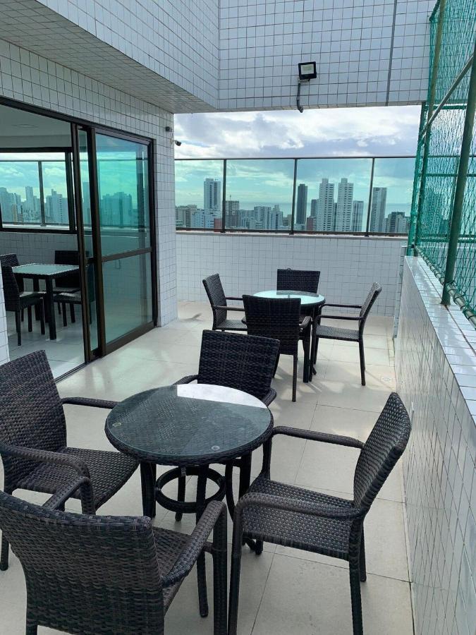 Flat Localizado A 200M Shopping Recife, Bem Perto Da Praia De Boa Viagem E Com Wi-Fi 400Mbps Buitenkant foto