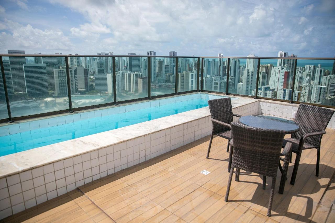 Flat Localizado A 200M Shopping Recife, Bem Perto Da Praia De Boa Viagem E Com Wi-Fi 400Mbps Buitenkant foto